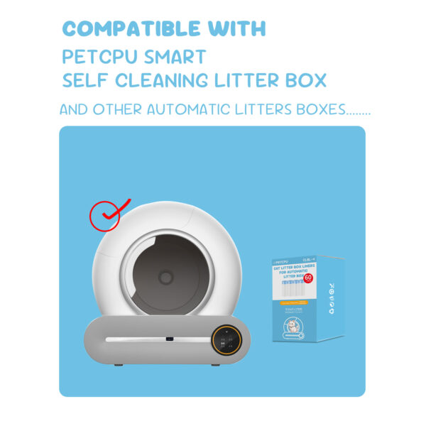 petcpu　Smart Automatic Cat Litter Box　SCB－01Dedicated waste bags - Image 4