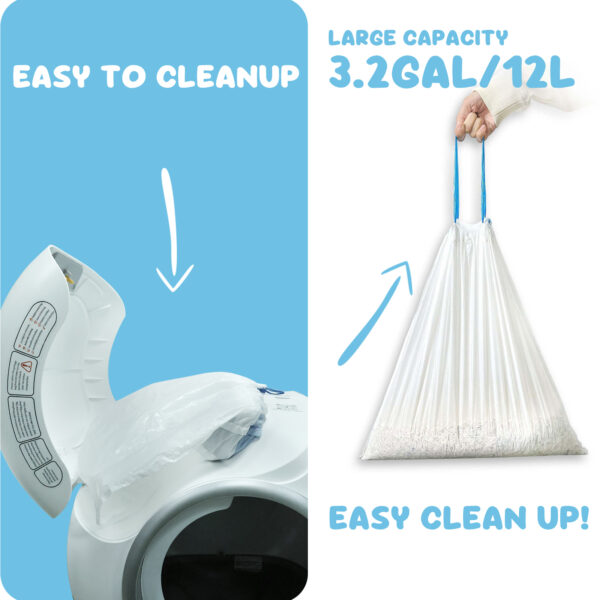 petcpu　Smart Automatic Cat Litter Box　SCB－01Dedicated waste bags - Image 6