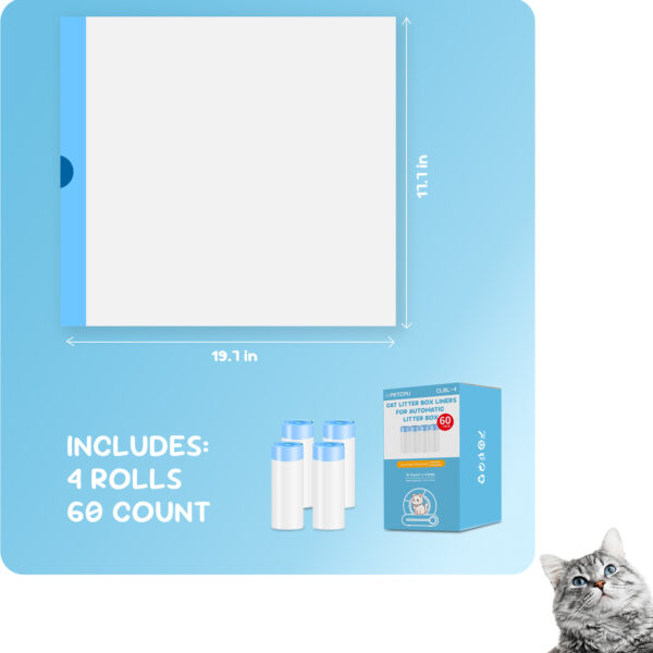 petcpu　Smart Automatic Cat Litter Box　SCB－01Dedicated waste bags - Image 5